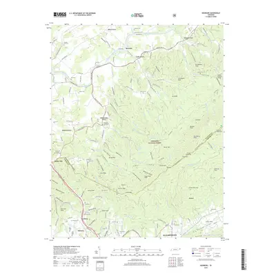 2019 Map of Keenburg, 2019 Print