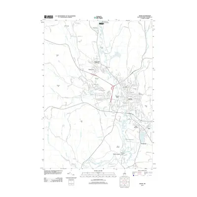 2012 Map of Keene, 2012 Print