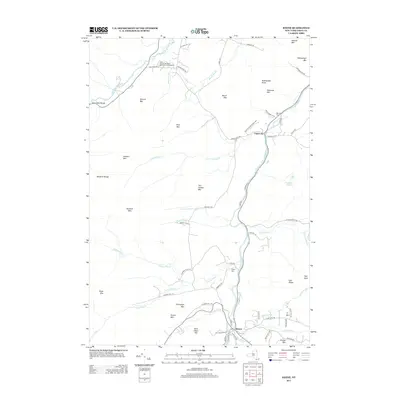 2013 Map of Keene, 2013 Print