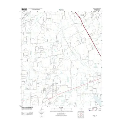 2012 Map of Keene, 2012 Print