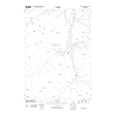 2010 Map of Keene Valley, 2010 Print