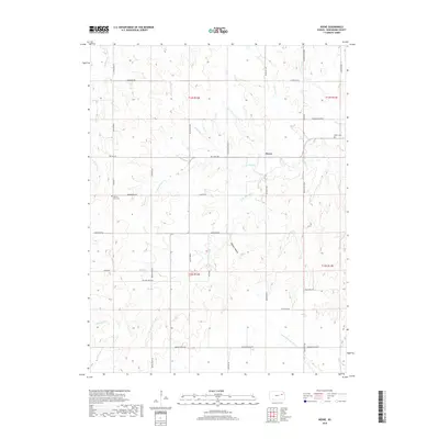 2018 Map of Keene, 2018 Print
