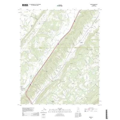 2026 Map of Keener, 2026 Print