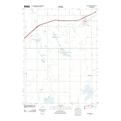 2010 Map of Keenesburg, 2010 Print