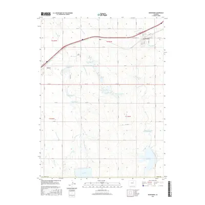 2016 Map of Keenesburg, 2016 Print