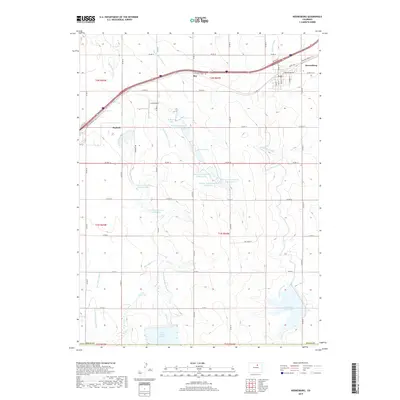 2019 Map of Keenesburg, 2019 Print