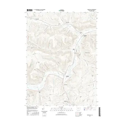 2016 Map of Keeneyville, 2016 Print