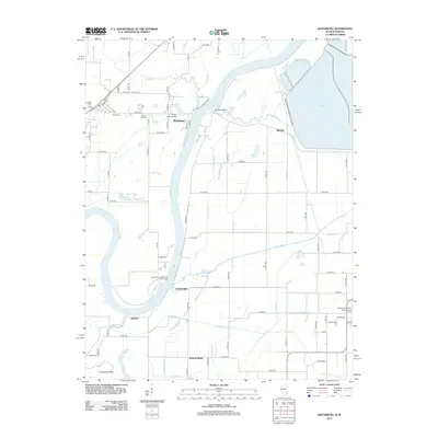 2012 Map of Keensburg, 2012 Print