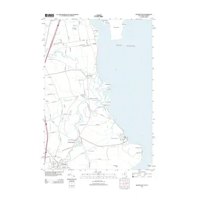 2013 Map of Keeseville, 2013 Print