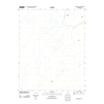 2011 Map of Keet Seel Canyon, 2011 Print