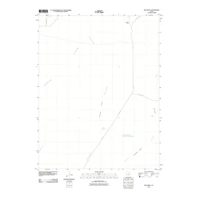 2011 Map of Keg Knoll, 2011 Print