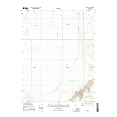 2017 Map of Keg Knoll, 2017 Print