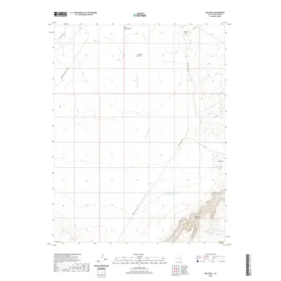 2020 Map of Keg Knoll, 2020 Print