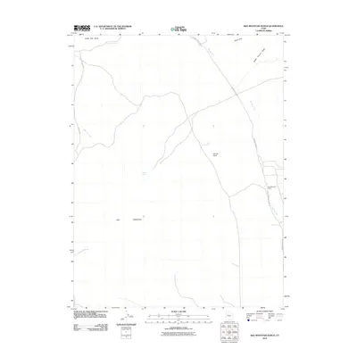 2010 Map of Keg Mountain Ranch, 2010 Print