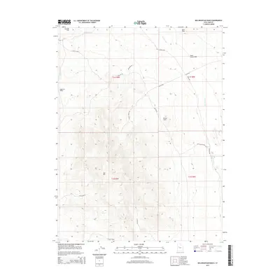 2014 Map of Keg Mountain Ranch, 2014 Print