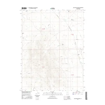 2017 Map of Keg Mountain Ranch, 2017 Print