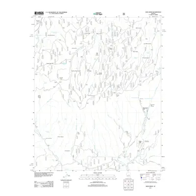 2011 Map of Kehl Ridge, 2011 Print