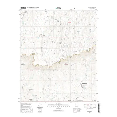 2014 Map of Kehl Ridge, 2014 Print