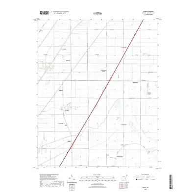 2020 Map of Keiser, 2020 Print