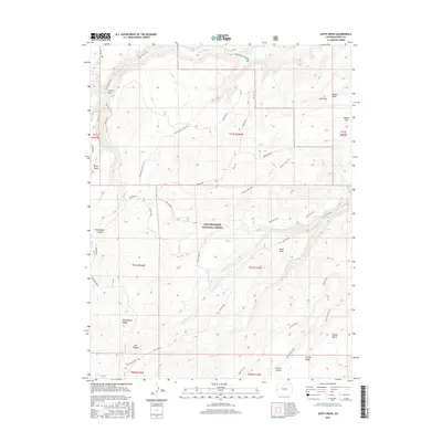 2016 Map of Keith Creek, 2016 Print