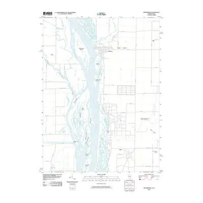 2010 Map of Keithsburg, 2010 Print