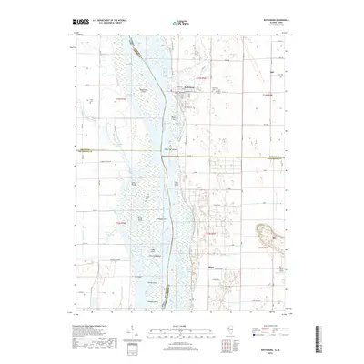 2018 Map of Keithsburg, 2018 Print