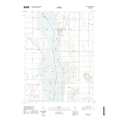 2021 Map of Keithsburg, 2021 Print