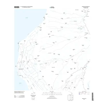 2013 Map of Kekaha, 2013 Print