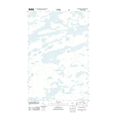 2011 Map of Kekekabic Lake, 2011 Print