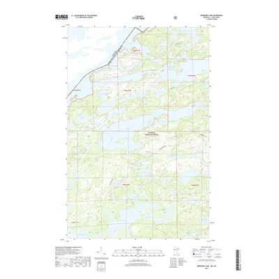 2019 Map of Kekekabic Lake, 2019 Print