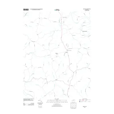2013 Map of Kelat, 2013 Print