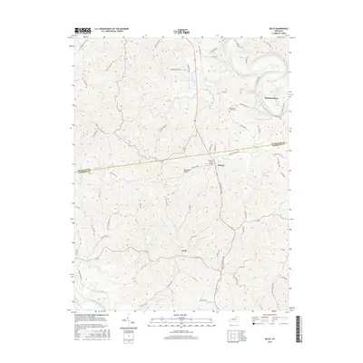 2016 Map of Kelat, 2016 Print