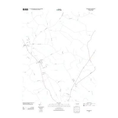 2013 Map of Kelford, 2013 Print