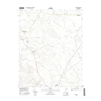 2016 Map of Kelford, 2016 Print