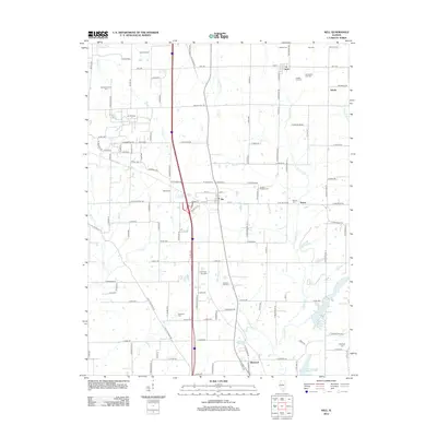 2012 Map of Kell, 2012 Print