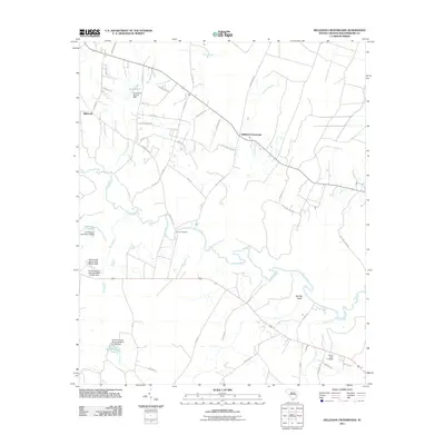 2011 Map of Kellehan Crossroads, 2011 Print