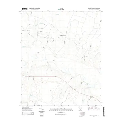 2014 Map of Kellehan Crossroads, 2014 Print