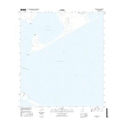 2016 Map of Keller Bay, 2016 Print