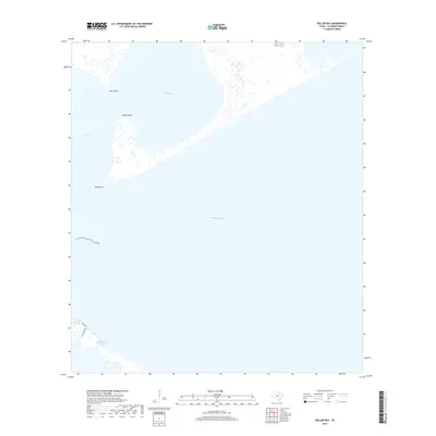 2019 Map of Keller Bay, 2019 Print