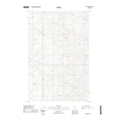 2020 Map of Keller Butte, 2020 Print