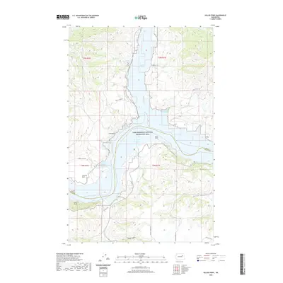 2020 Map of Keller Ferry, 2020 Print