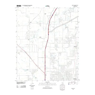 2010 Map of Keller, 2010 Print