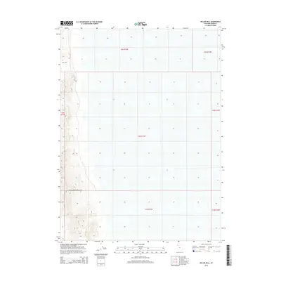 2014 Map of Keller Well, 2014 Print