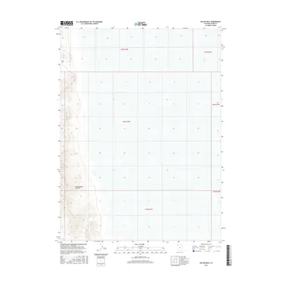 2017 Map of Keller Well, 2017 Print