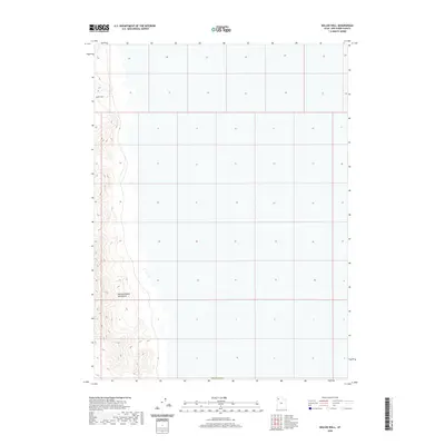 2020 Map of Keller Well, 2020 Print
