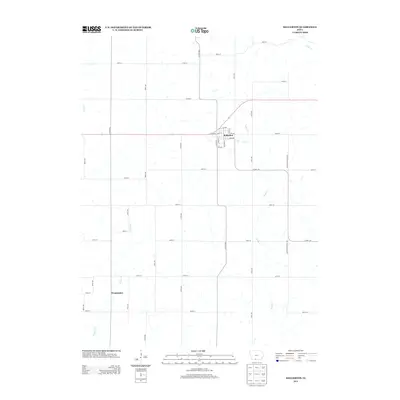 2013 Map of Kellerton, 2013 Print