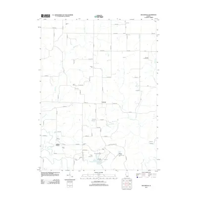 2012 Map of Kellerville, 2012 Print