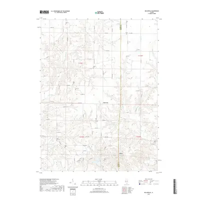 2018 Map of Kellerville, 2018 Print