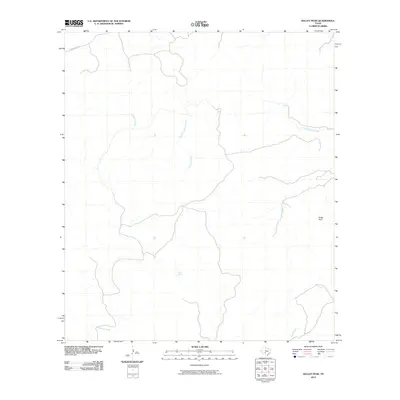 2010 Map of Kelley Peak, 2010 Print