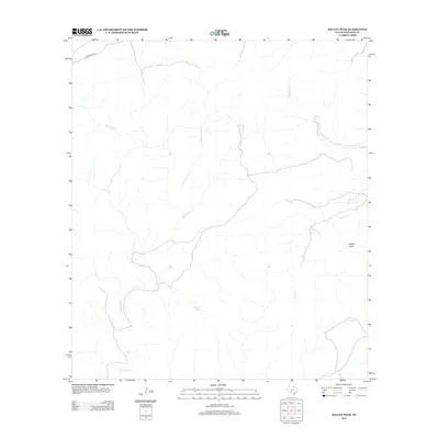 2012 Map of Kelley Peak, 2012 Print